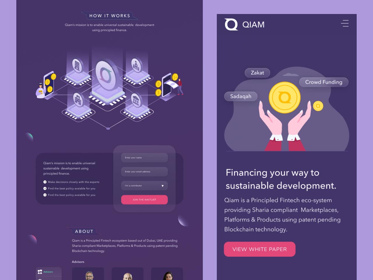 Landing-Page-for-Blockchain-based-Zakat-Collection-Wilson-Wings-3